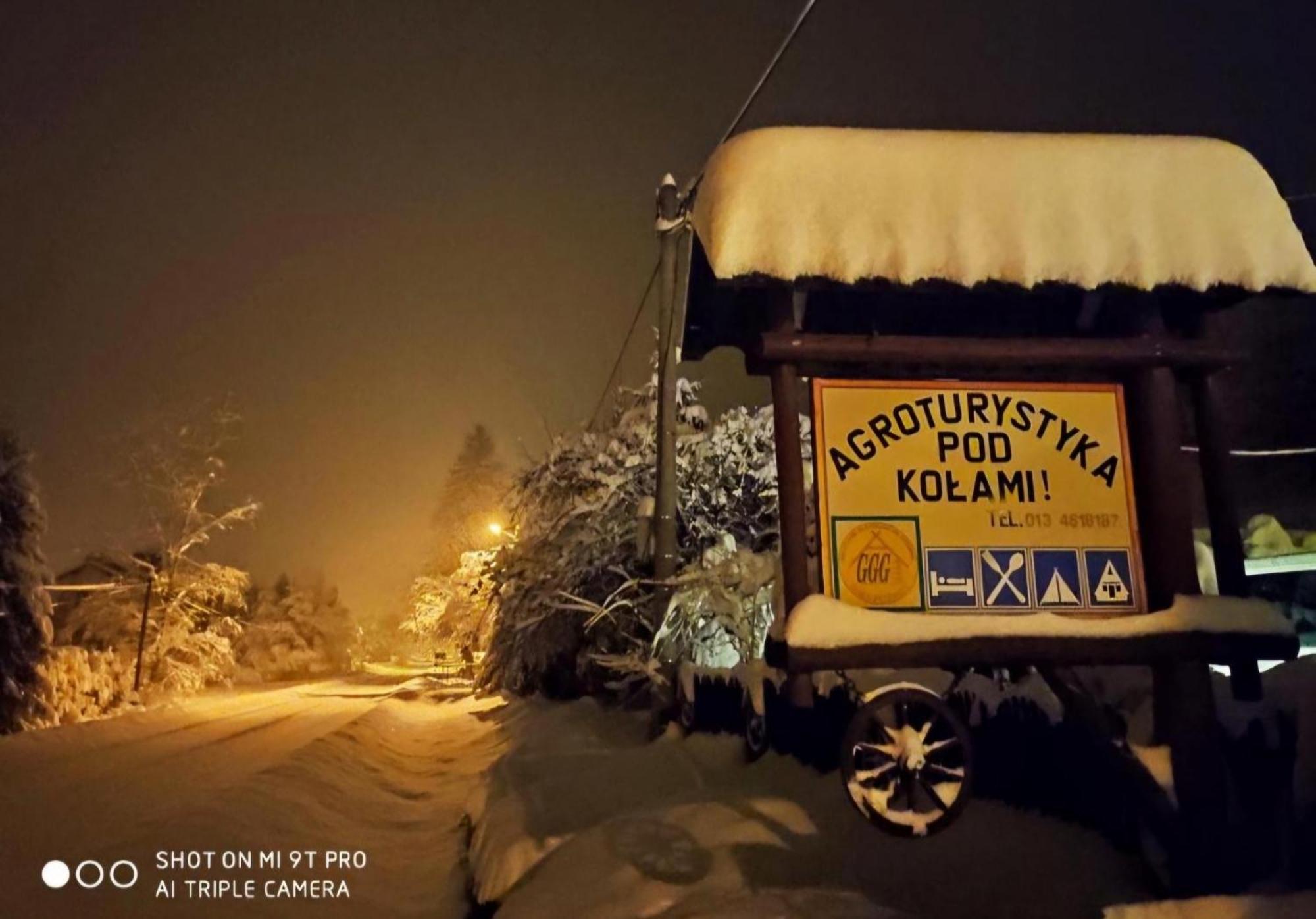 Agroturystyka Pod Kolami Myczkowce Bagian luar foto